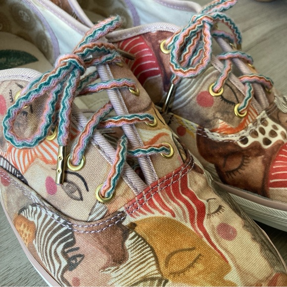 Jungalow keds low top sneakers - in chorus print - Picture 5 of 9